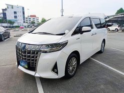 2021 Toyota ALPHARD 2.5 HYBRID G F-Package E-Four 4WD รถตู้/MPV รถสวย